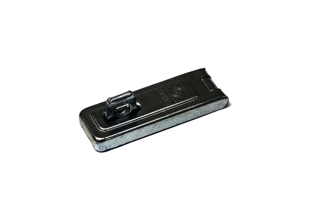 Kistoverval / DX 2 serie / 080x28 mm / 1 lamellenscharnier / staal verzinkt