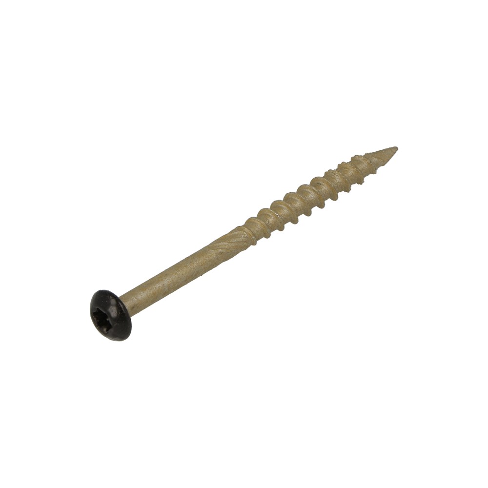 Dynaplus gevelschroef ar-bronze ck zwarte kop tx-15 4.0x50/28 (1500)