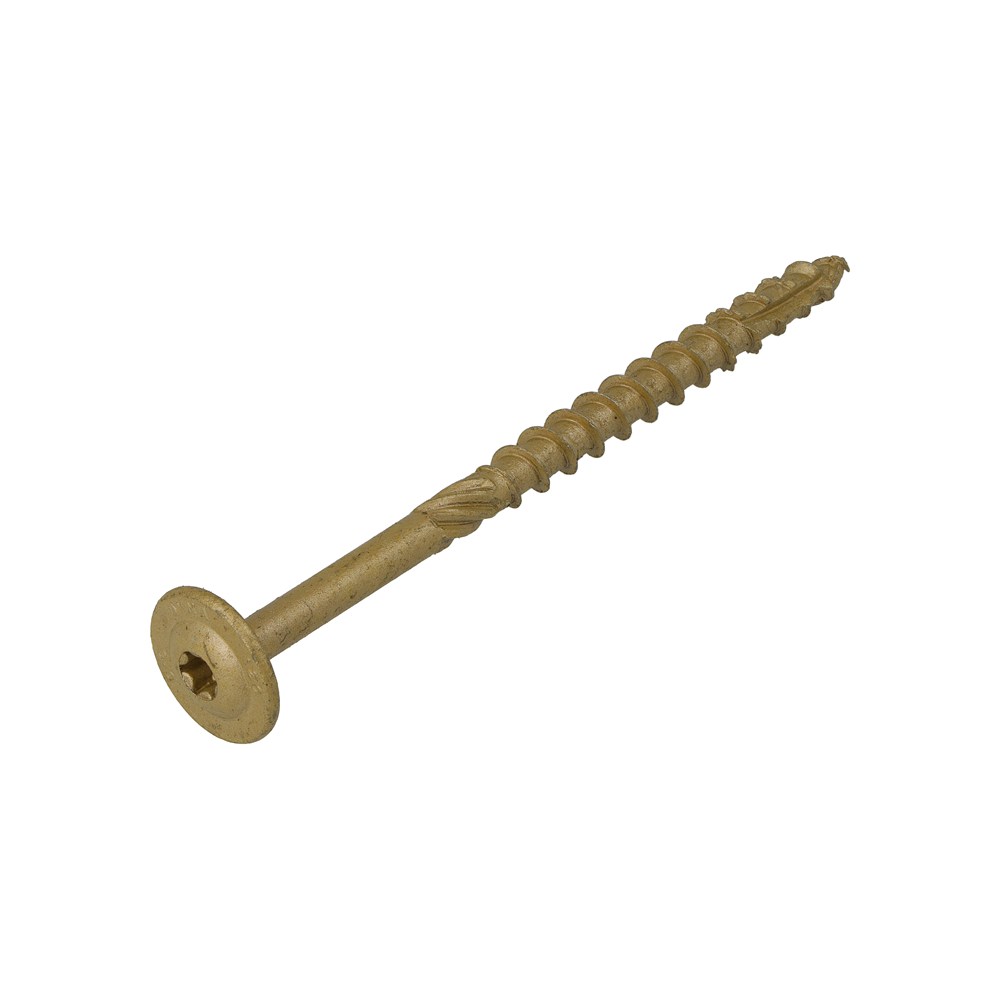 Dynaplus Houtbouwschroef Ar-Bronze Tk +Snijpu