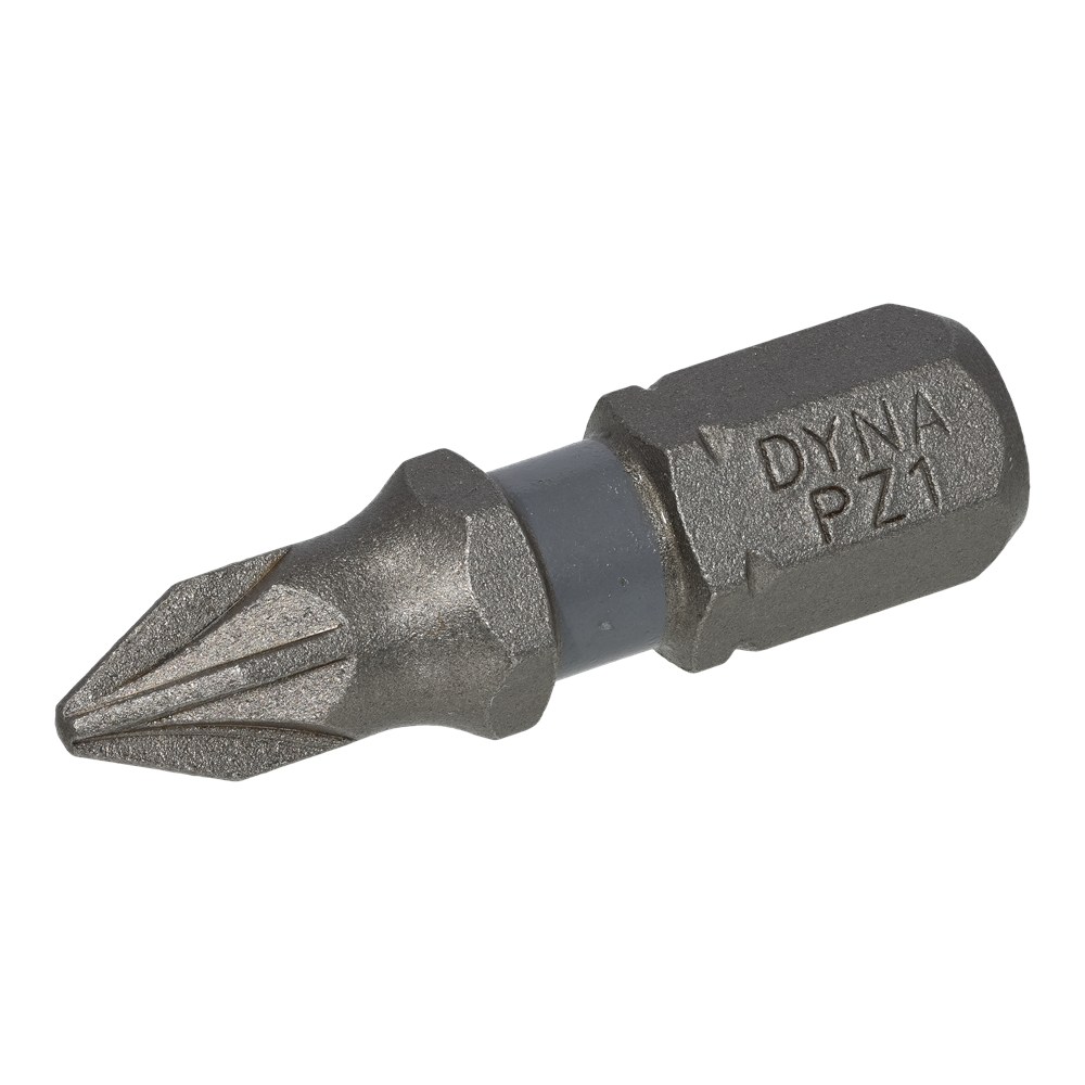 Dynaplus schroefbit 25mm pz-1 grijs (10)
