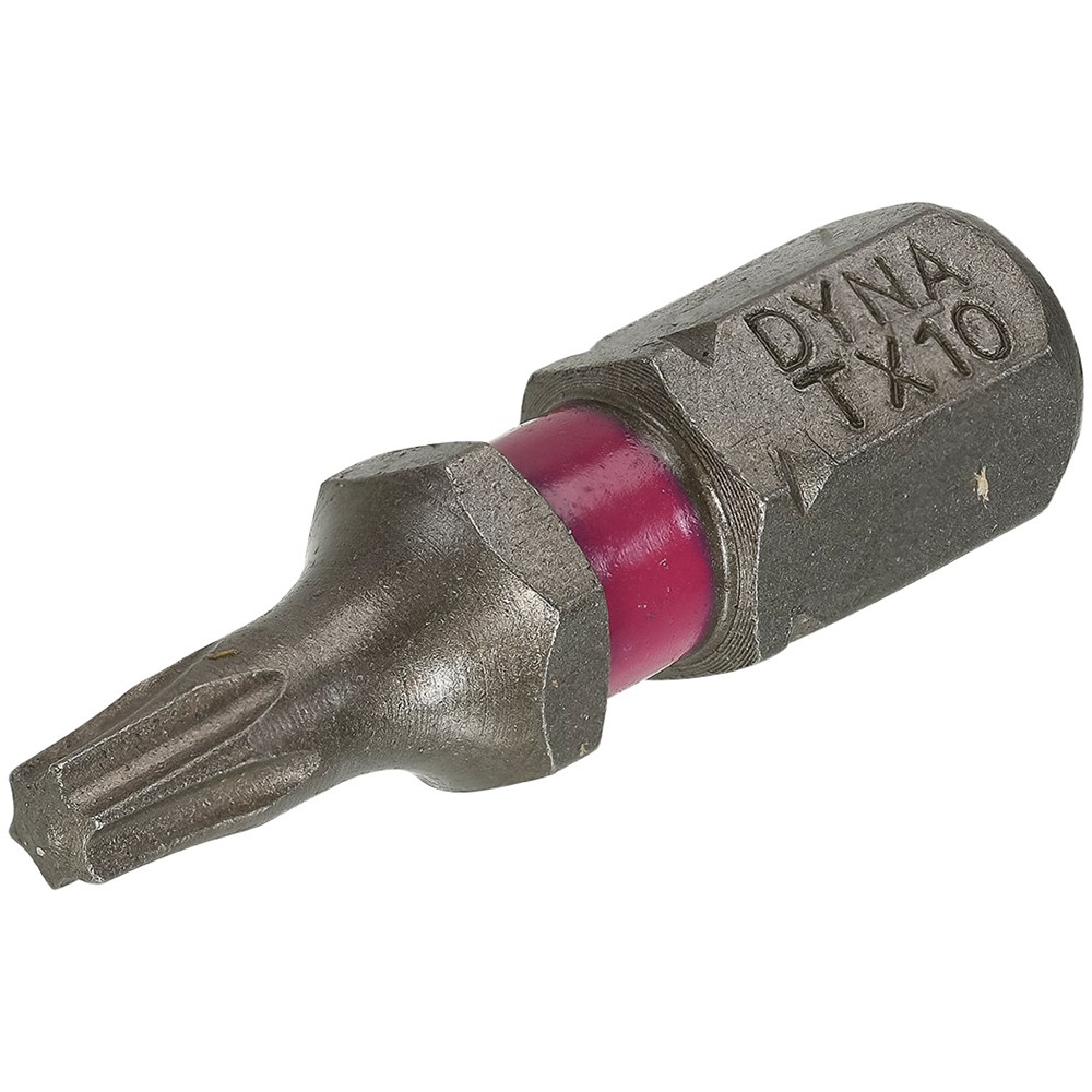 Dynaplus schroefbit 25mm tx-10 roze (10)