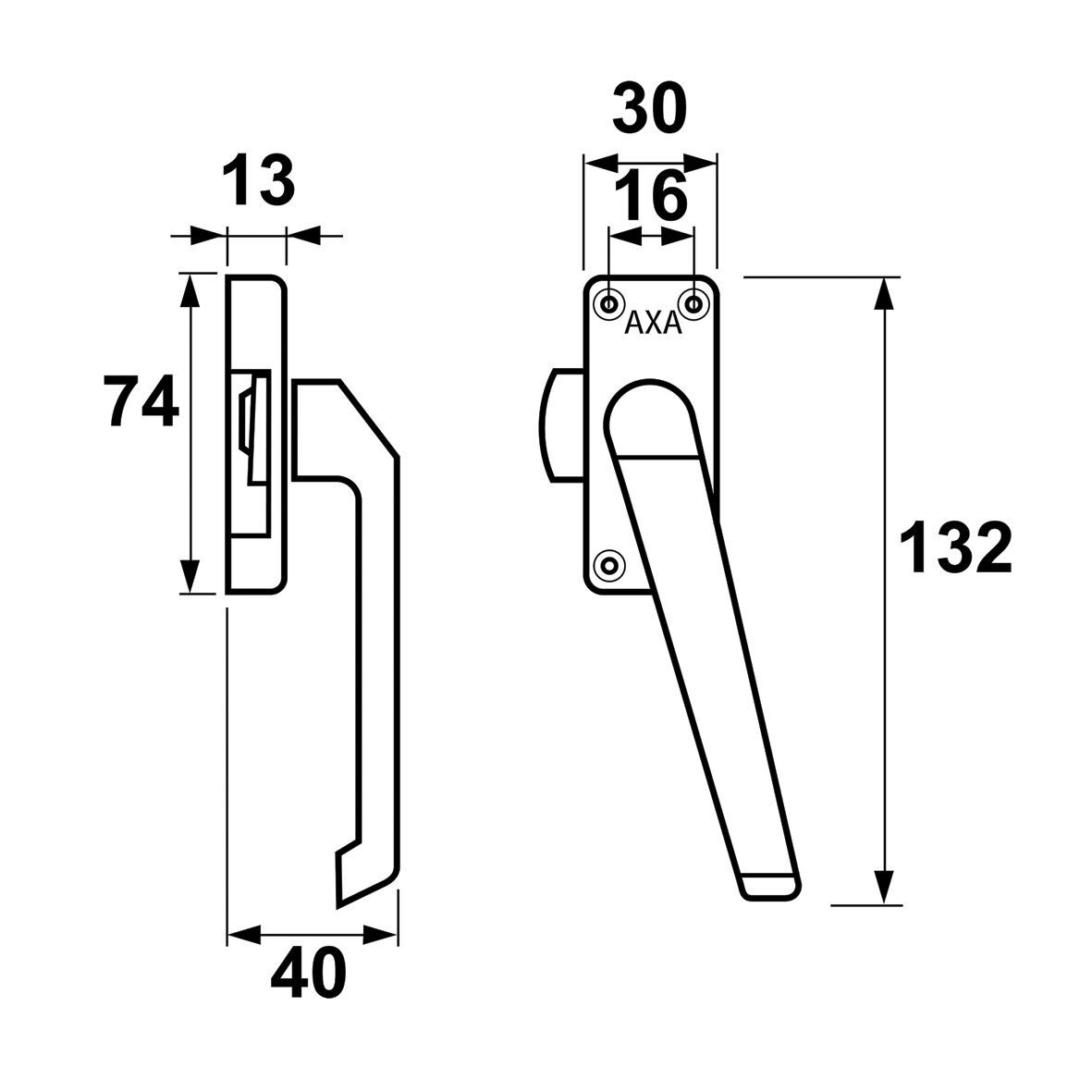Rsk axa z.nok rs f1 3302-30-91/e afbeelding