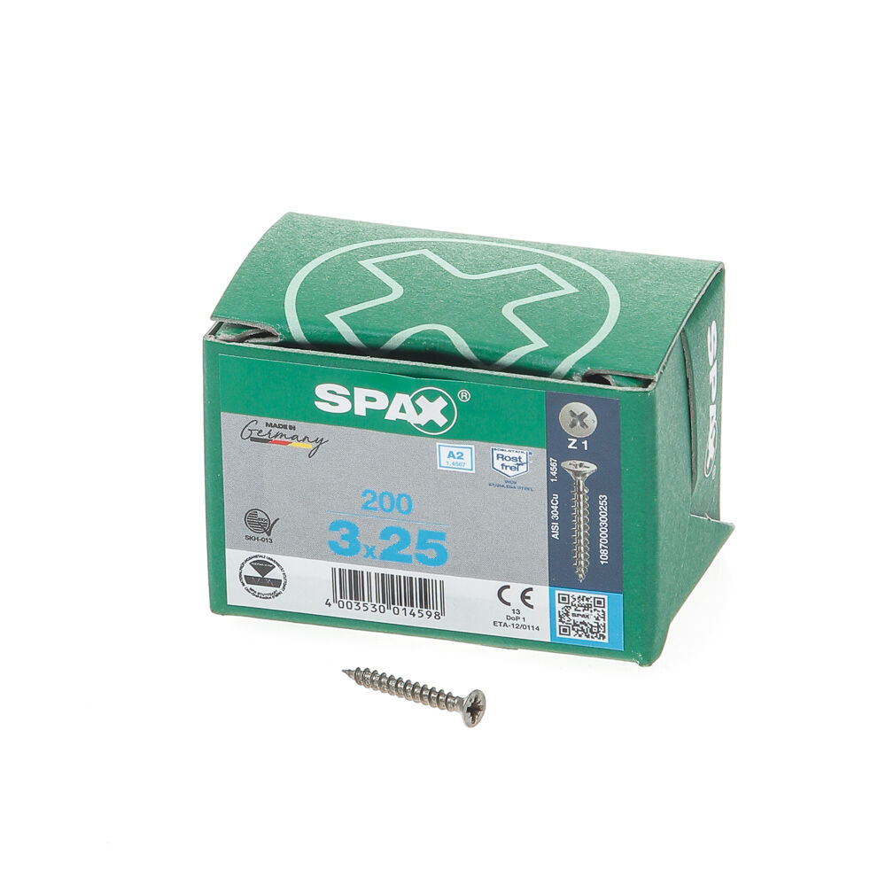 Spax pk pozi rvs 3,0x25(200)