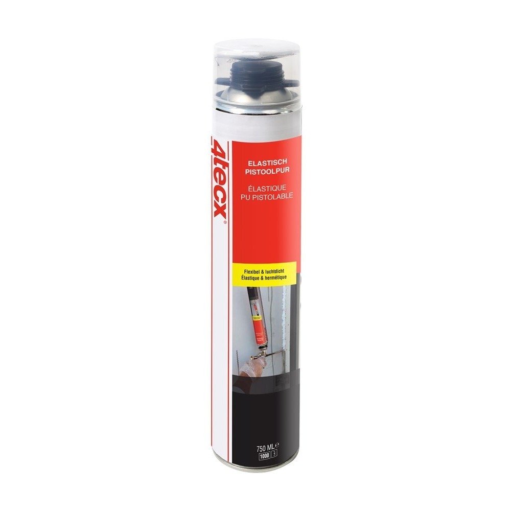 4tecx Pistoolpurschuim elastisch superieur 750ml