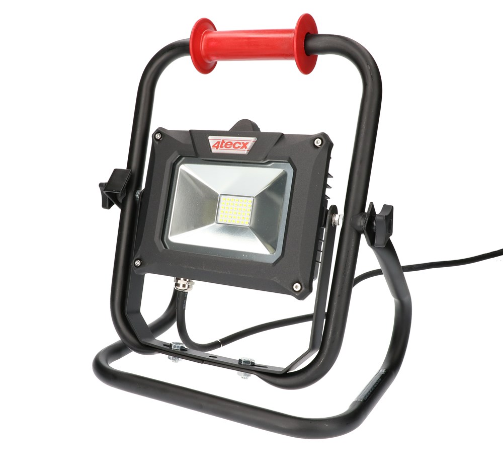 4tecx Bouwlamp LED klasse 3 type 2 accu 20W 1800 lumen