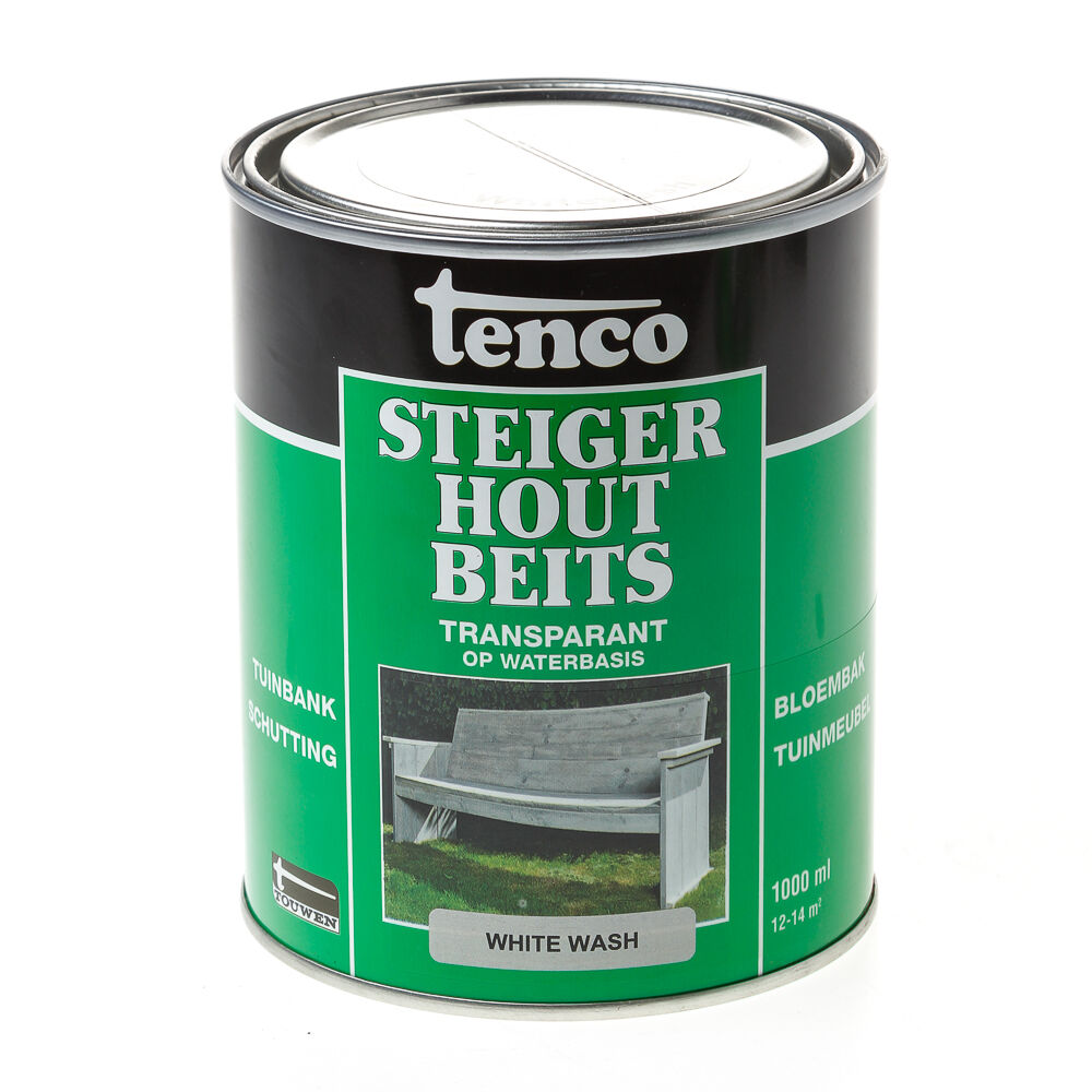 Tenco steigerhoutbeits whitewash 1ltr afbeelding