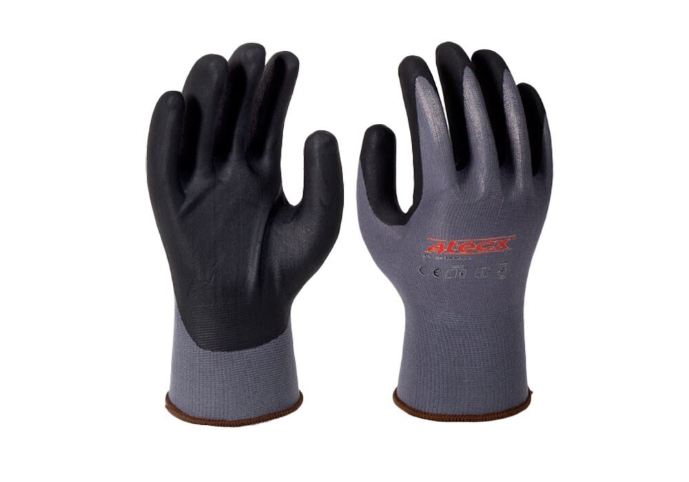 4tecx Handschoen nitril foam maat 10