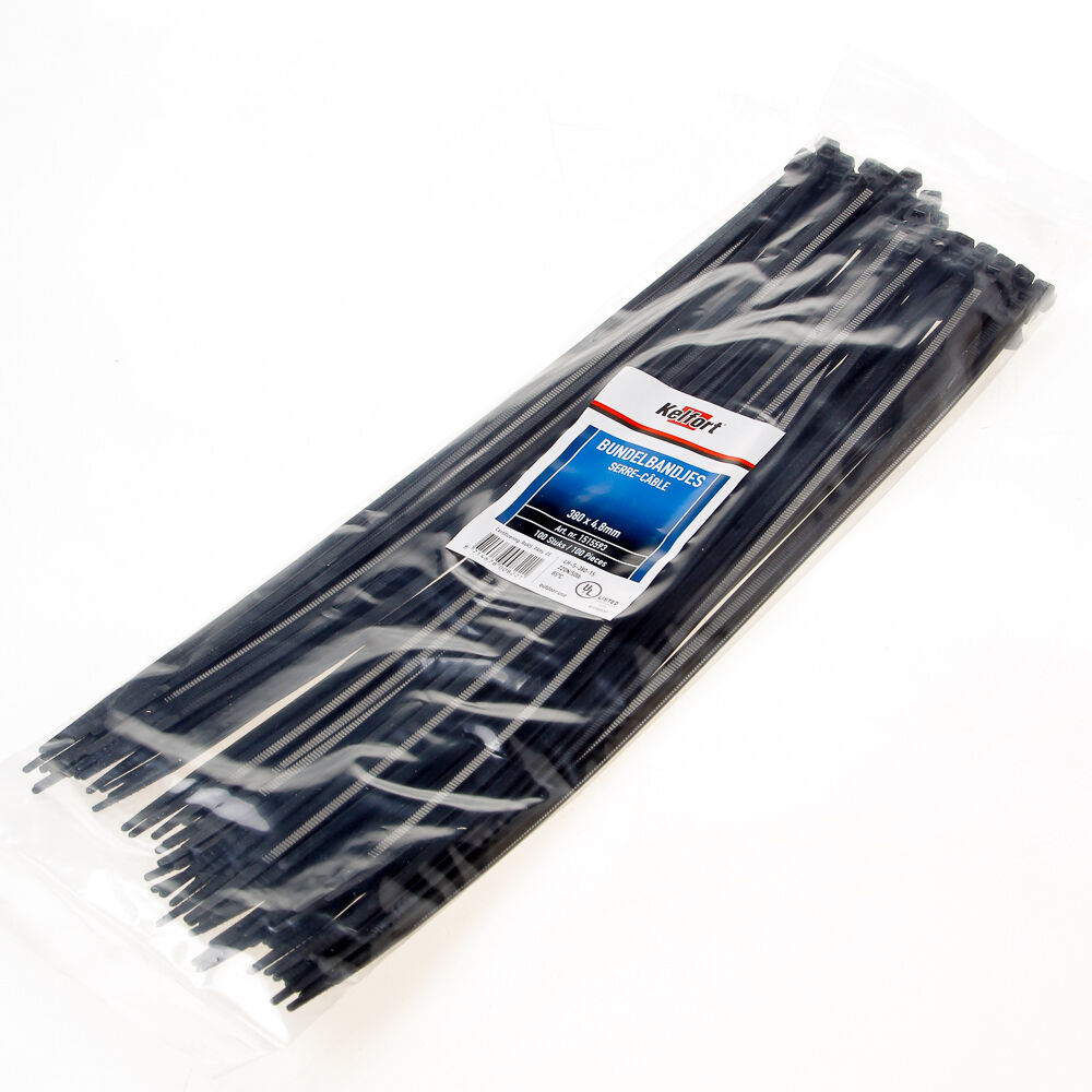 Bundelbandje zwart 385x4.8 afbeelding