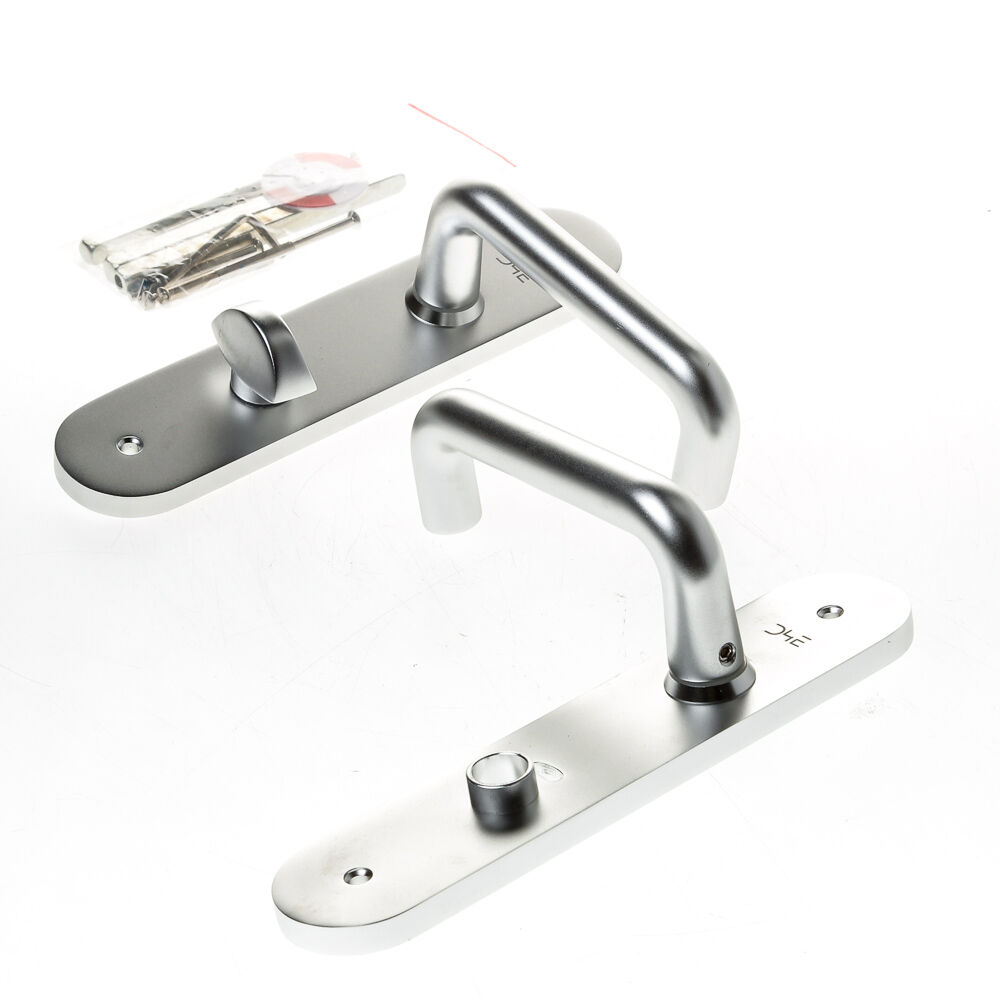 Deurkrukgarn.alum.D-model F1 afger.WC 8x72 LS afbeelding