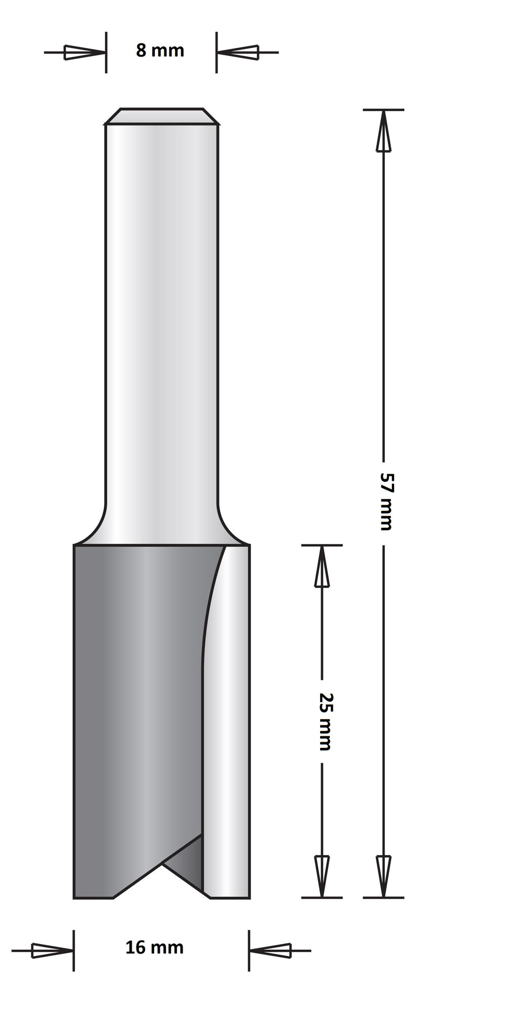 8 MM GROEFFREES 16X25/85 afbeelding
