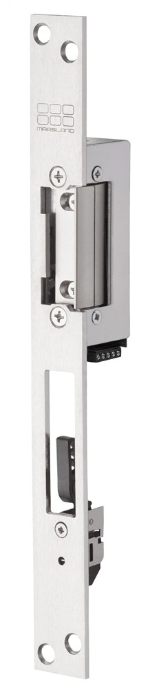 Maasland Deuropener arbeidsstroom lange sluitplaat 10-24v ac dc nachtschootsignalering 780kg.