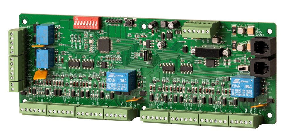 Interlock controller 2 deurs losse print