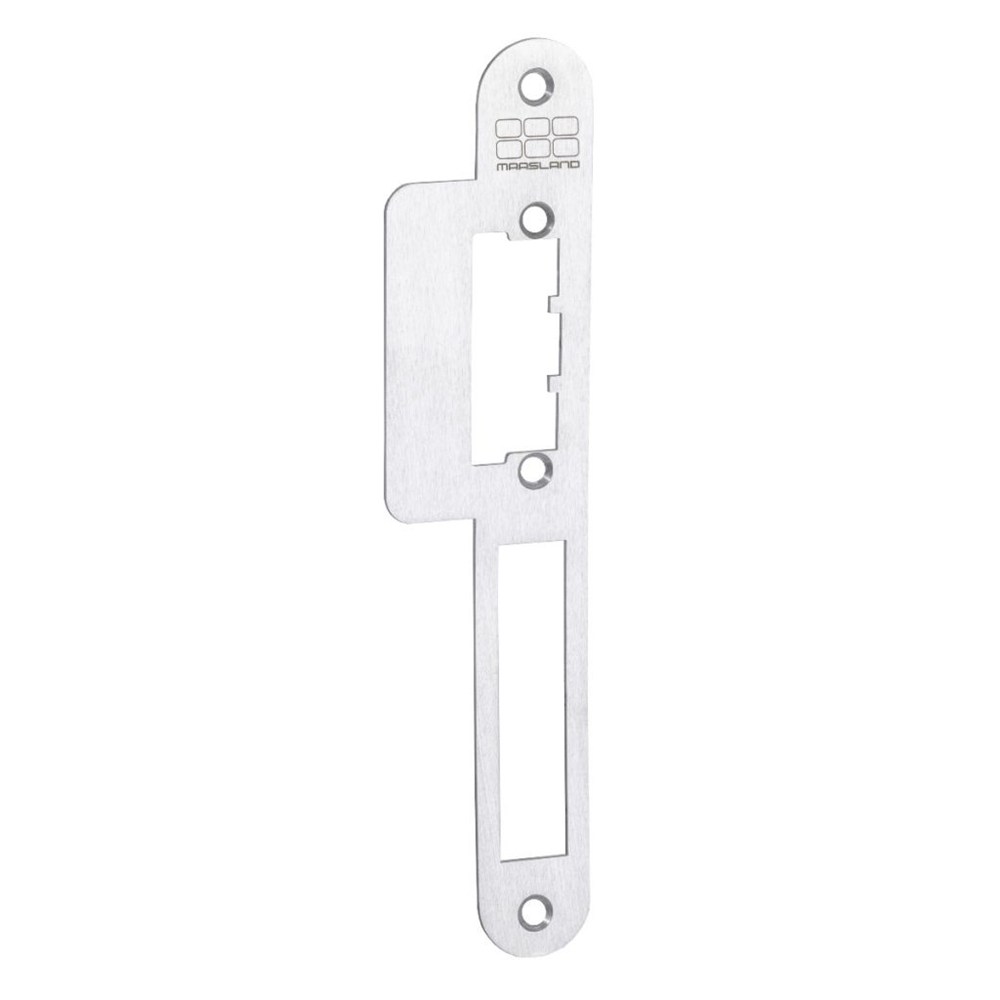 Lange lipsluitplaat RVS DIN rechts PC55/72 1,5MM afgerond inclusief doosje