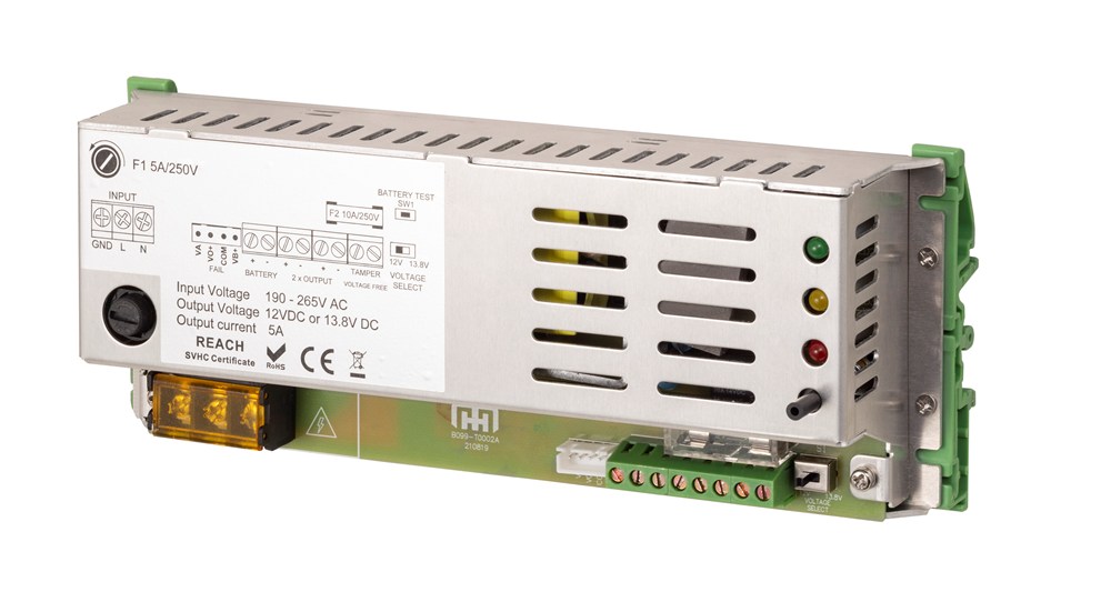 netvoeding DIN rail 12V DC 5A
