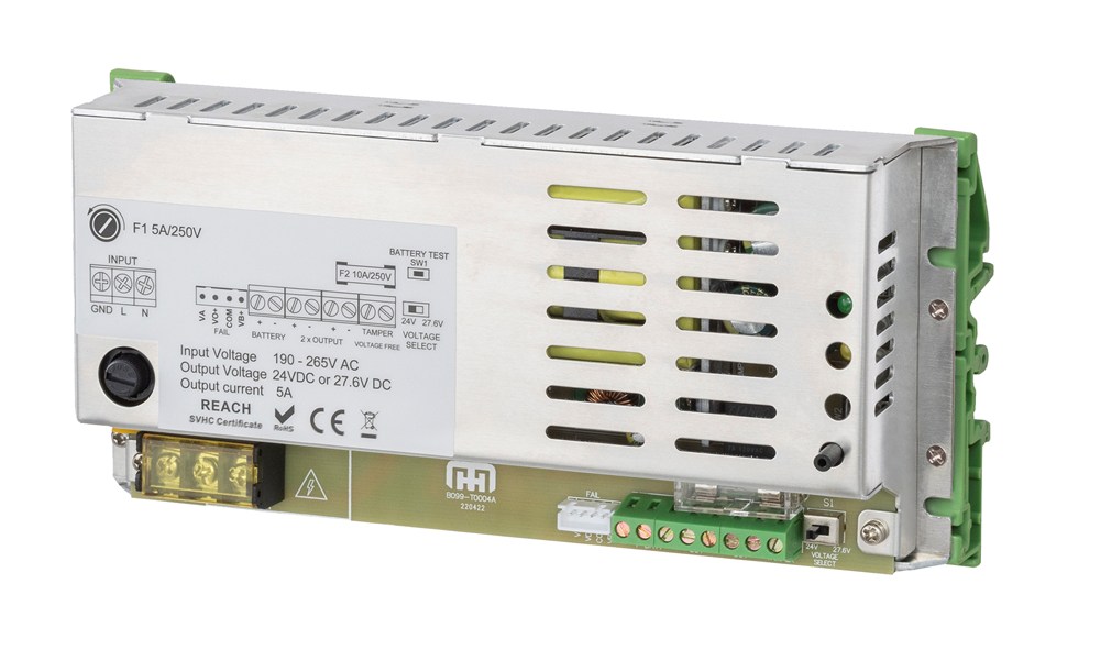 netvoeding DIN rail 24V DC 5A