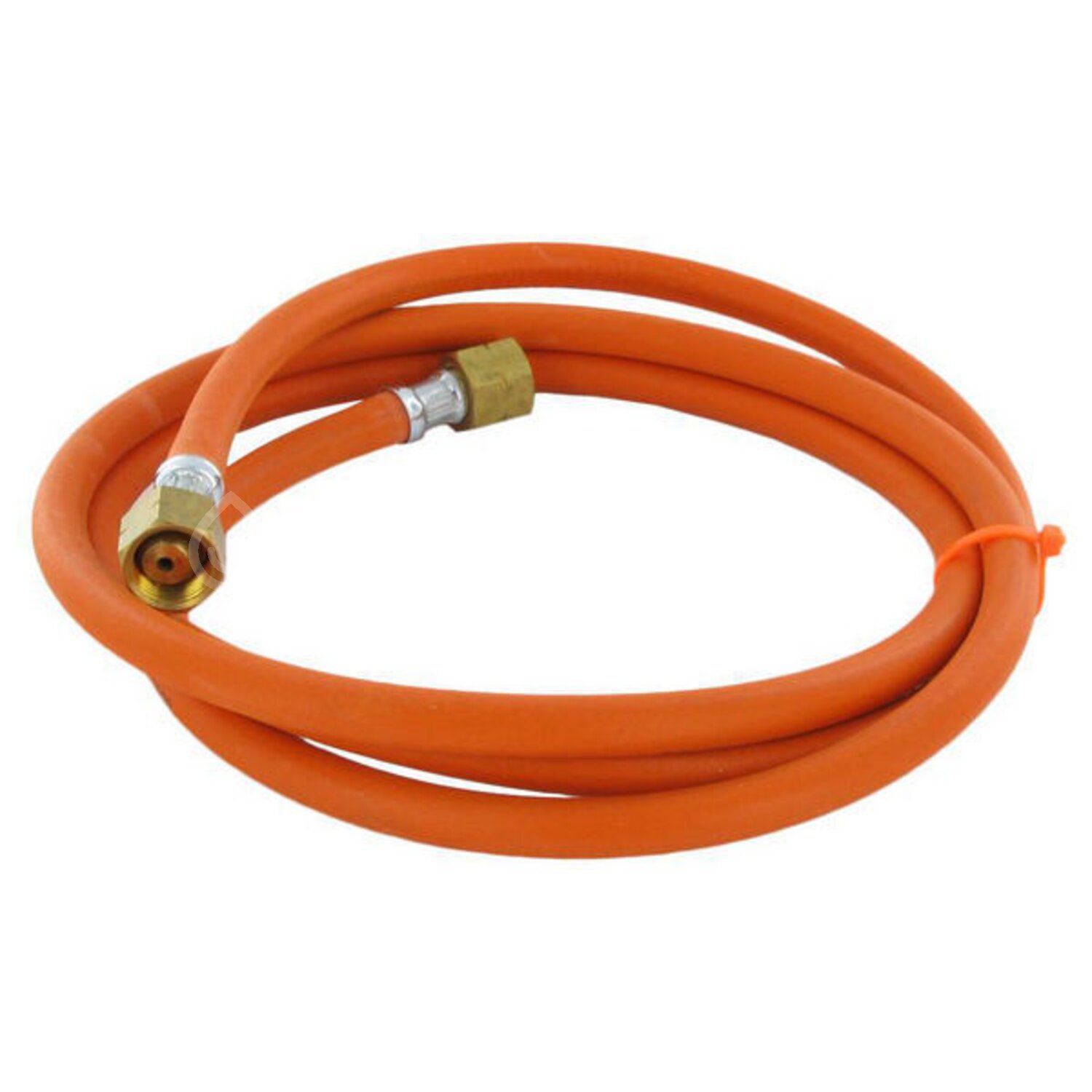 Propaangasslang 4x4mm G3/8inch LH x G3/8inch LH hoge druk lengte 2 m SIEVERT afbeelding