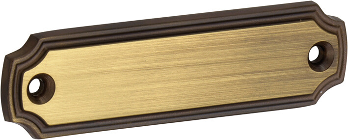 Naamplaat Impero 100x27mm MBG