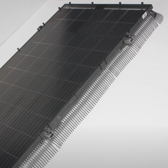 Solar vogelschroot 150mm zwart (+5clips)